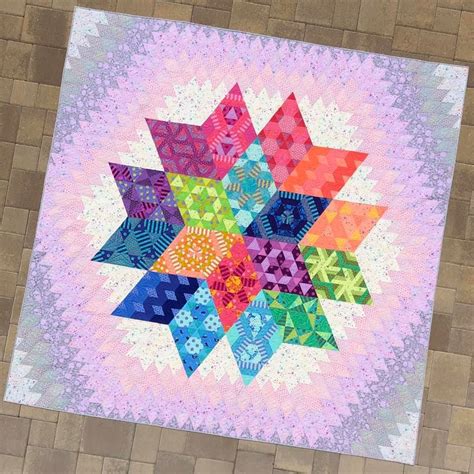 Quilt Kit Nebula Quilt By Jaybird Quilts Using Tula Pink Fabrics