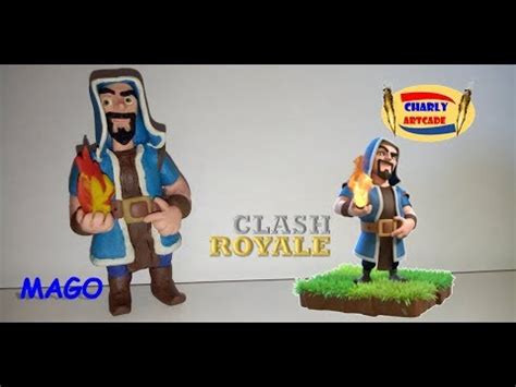 C Mo Hacer Al Mago De Clash Royale En Plastilina How To Make The