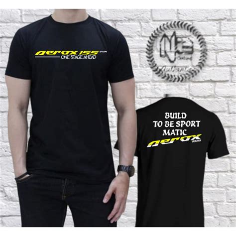 Jual Kaos Aerox Baju Aerox Tshirt Yamaha Aerox Shopee Indonesia