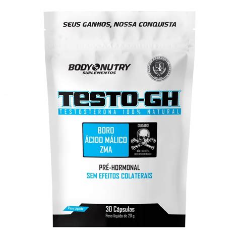 Kit X Testo Gh Refil C Psulas Body Nutry Otimanutri