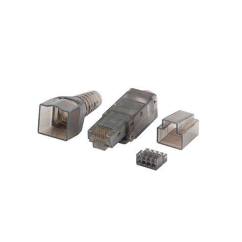 Lanberg Rj45 Rj45 Cat6a Utp Plug 8p8c Tool Less Connector