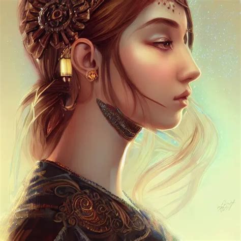 Krea Prim Beautiful Maiden Intricate Elegant Highly Detailed