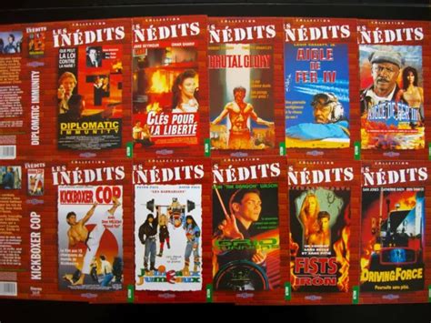 ACTION LES Inedits Lot De 15 Jaquettes Vhs Comme Neuves Neon City