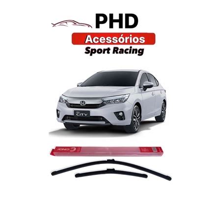 Palheta Limpador Parabrisa Dianteiro Honda City 2018 A 2022 Shopee Brasil