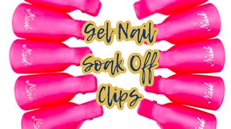 Soak Off Gel Uv Nail Polish Clips How To Remove Gel Polish From Nails