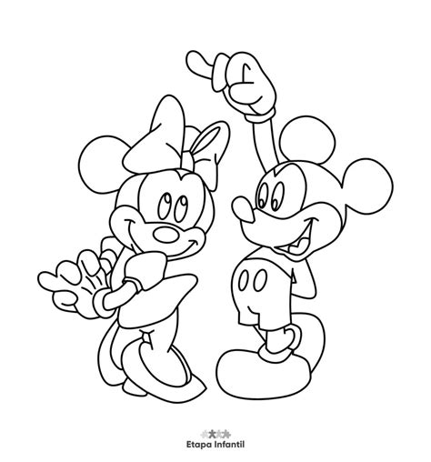 Actualizar Dibujos Minnie Para Colorear Muy Caliente