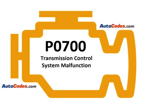 Code P0700 Transmission Control System Malfunction