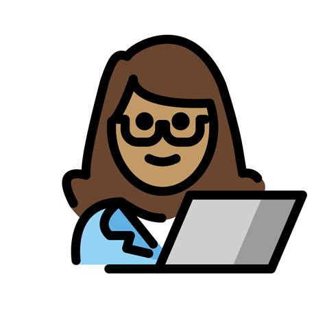 Woman Technologist Medium Skin Tone Emoji