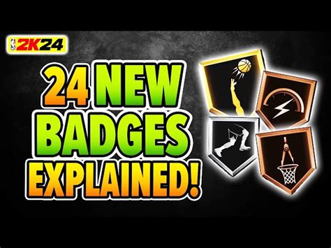 Complete list of all new badges coming to NBA 2K24