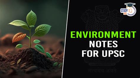 Environment And Ecology Notes For Upsc Prelims And Mains Exam