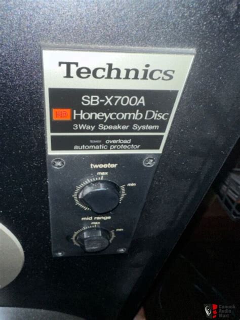 Technics Vintage Sb X A Speakers Photo Canuck Audio Mart