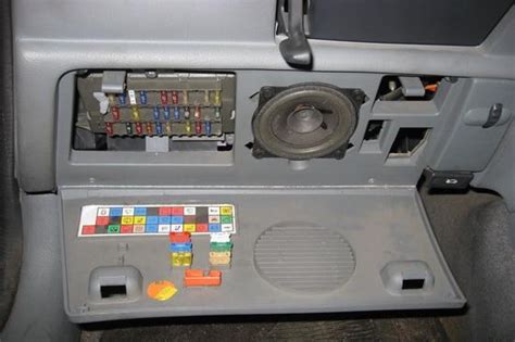 Предохранители Рено Лагуна 1 и реле с расположением блоков и схемы с ...