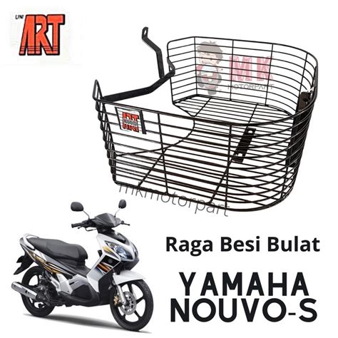 Bakul Raga Besi Bulat Nouvo S Iron Wire Basket Yamaha Nouvos Nouvo