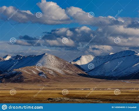 View From Tibet Background Stock Image Image Of Landscape 142654695