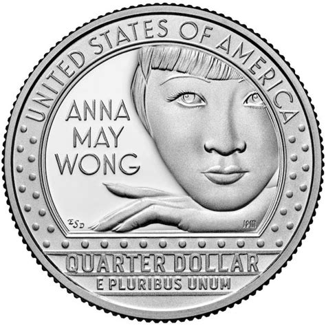 New Quarter Dollar New Face St Asian American To Grace Us Currency