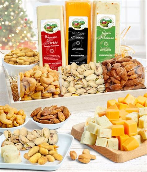 Cheese & Nuts Sampler Tray at From You Flowers