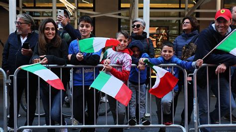 Columbus Day Parade Honoring Italian Heritage In Nyc For 79 Years