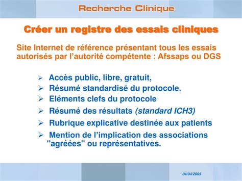 Ppt Essais Cliniques Et Medicaments Comment Renforcer La Performance