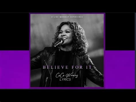 CeCe Winans - Believe For It (Lyrics) Chords - Chordify