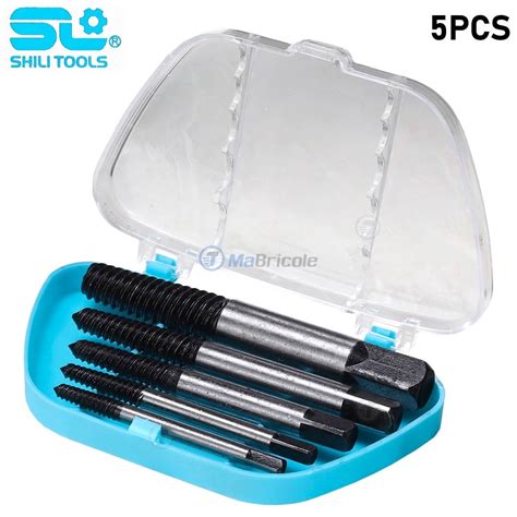 Jeu De Extracteurs De Vis Et Boulon Mm Avec Coffret Shili Tools