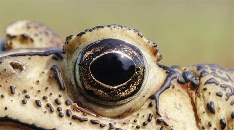 Premium Photo Close Up Of Frogs Eye