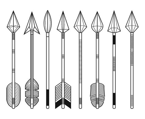 Free Vintage Arrows Vector Eps Uidownload