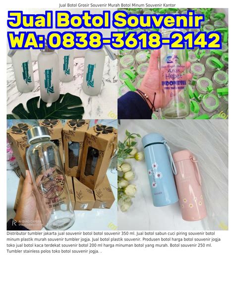 PPT ౦838 3Ꮾ18 21ㄐ2 WA Ukuran Botol Souvenir Botol Souvenir 1000 Ml