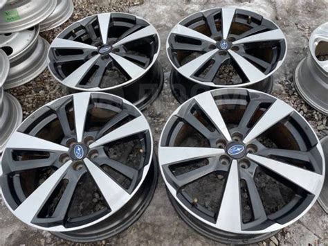 Оригинальные диски R18 Subaru, 18", 1 шт, 5x100, литой, 4 шт, б/у, в ...