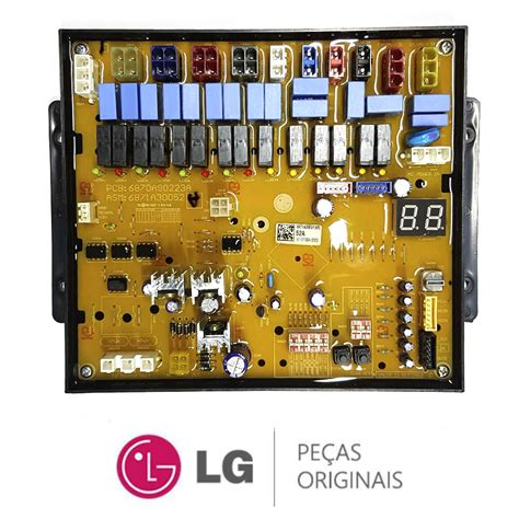 PLACA PRINCIPAL DA EVAPORADORA AR CONDICIONADO LG 6871A30052A SSR