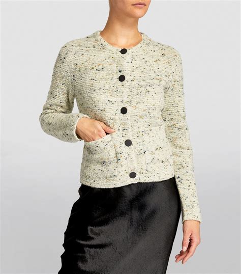 Womens Theory Multi Tweed Cardigan Harrods Uk