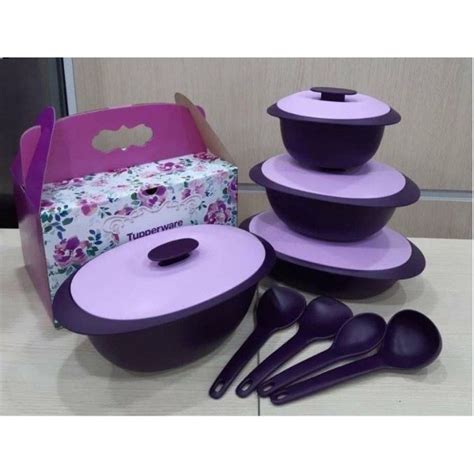 Purple Royale Serveware Set Tupperware Plus