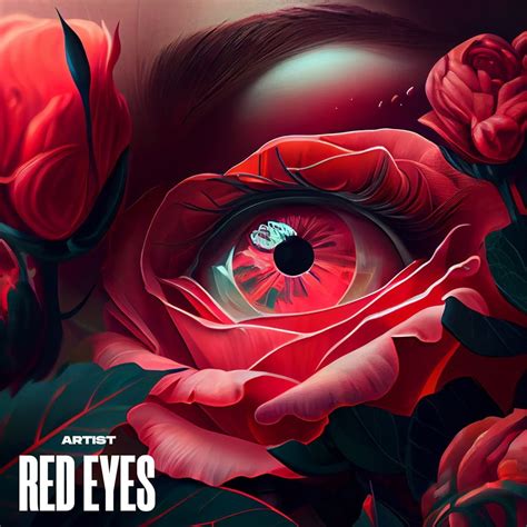 Red Eyes Premade Album Cover Art • BuyCoverArtwork