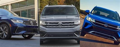 Differences Among the 2023 VW SUV Lineup: Compare Taos, Tiguan, Atlas ...