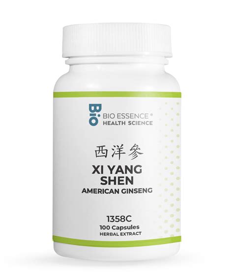 Xi Yang Shen 西洋參 American Ginseng Bio Essence Health Science