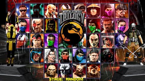 Mortal Monday Mk Trilogy Roster Requests Mk Arcade Kollection Youtube