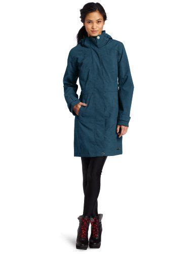 Merrell Women S Ellenwood Coat Conifer Heather X Small Outerwear