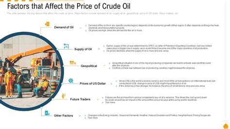 Factors That Affect The Price Of Crude Oil Summary PDF