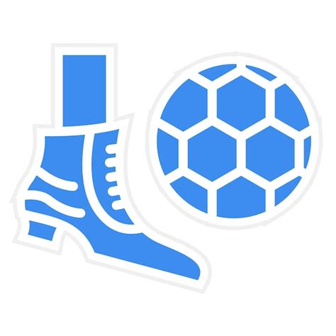 Premium Vector Soccer Free Kick Icon Style