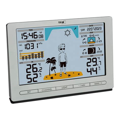 Tfa Meteo Jack Tr Dl S Vejrstation Temperatur Luftfugtighed Dkk