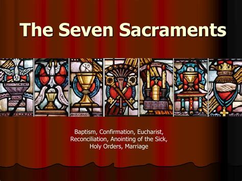 What Are The 7 Sacraments