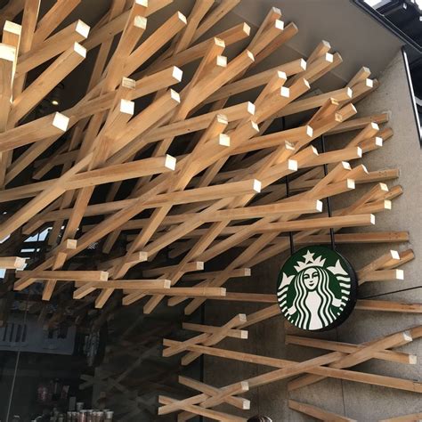 Starbucks Tenjin Fukuoka Fukuoka Japan Fukuoka Kengo Kuma