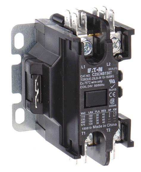 Eaton N Poles V Ac Definite Purpose Magnetic Contactor