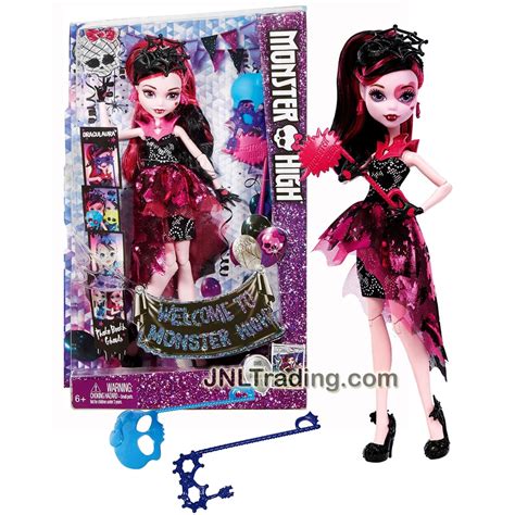 Year 2015 Welcome to Monster High Series 11 Inch Doll Set - DRACULAURA – JNL Trading