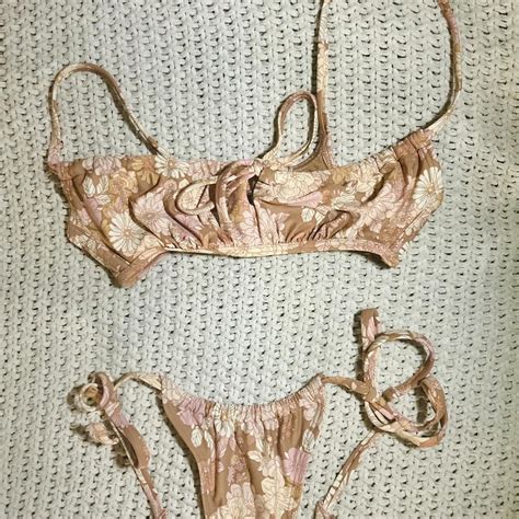 Target Bikini Top XS Bottoms S Depop