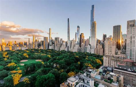 Terrazze Panoramiche Di New York La Grande Mela Dallalto Viva