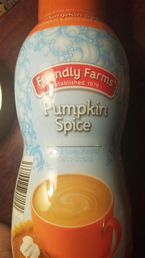 All Things Pumpkin Item Pumpkin Spice Coffee Creamer Found At Aldi S