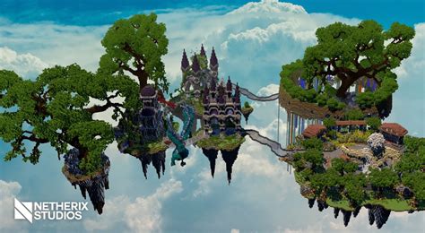 Skyblock Spawn Mistic Netherix Studios