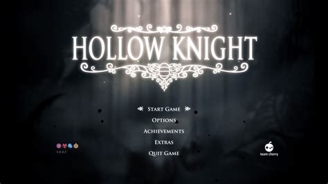 Main Menu Hollow Knight Interface In Game