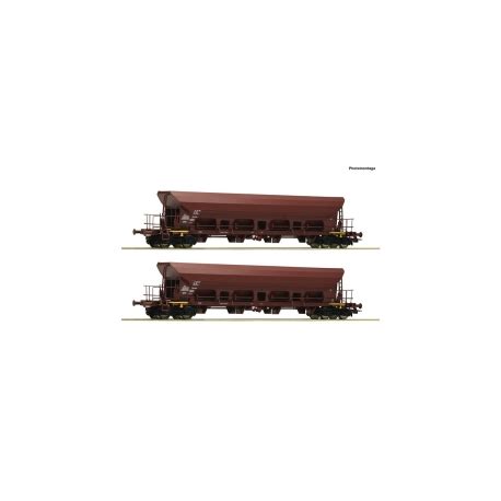 Roco 67088 Coffret 2 pièces Wagon à déchargement automatique DR