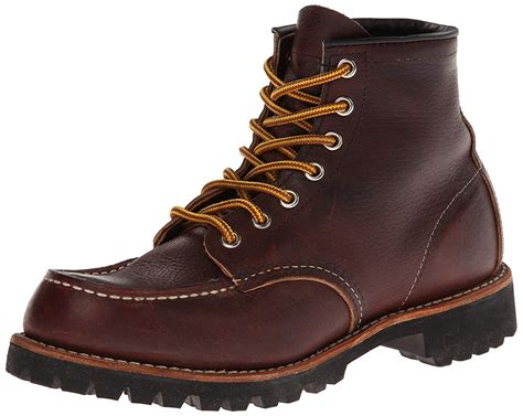 Red Wing 8146 Mens 6 Moc Toe Lug Briar Oil Slick Boots 10 Dm Us